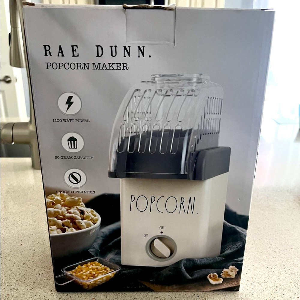 Brand New, never used, Rae Dunn Popcorn Maker